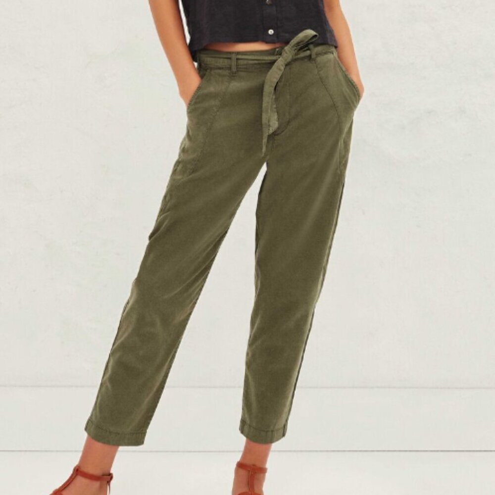 Bash Parker Cargo Pants Green Khaki Size 0/XS